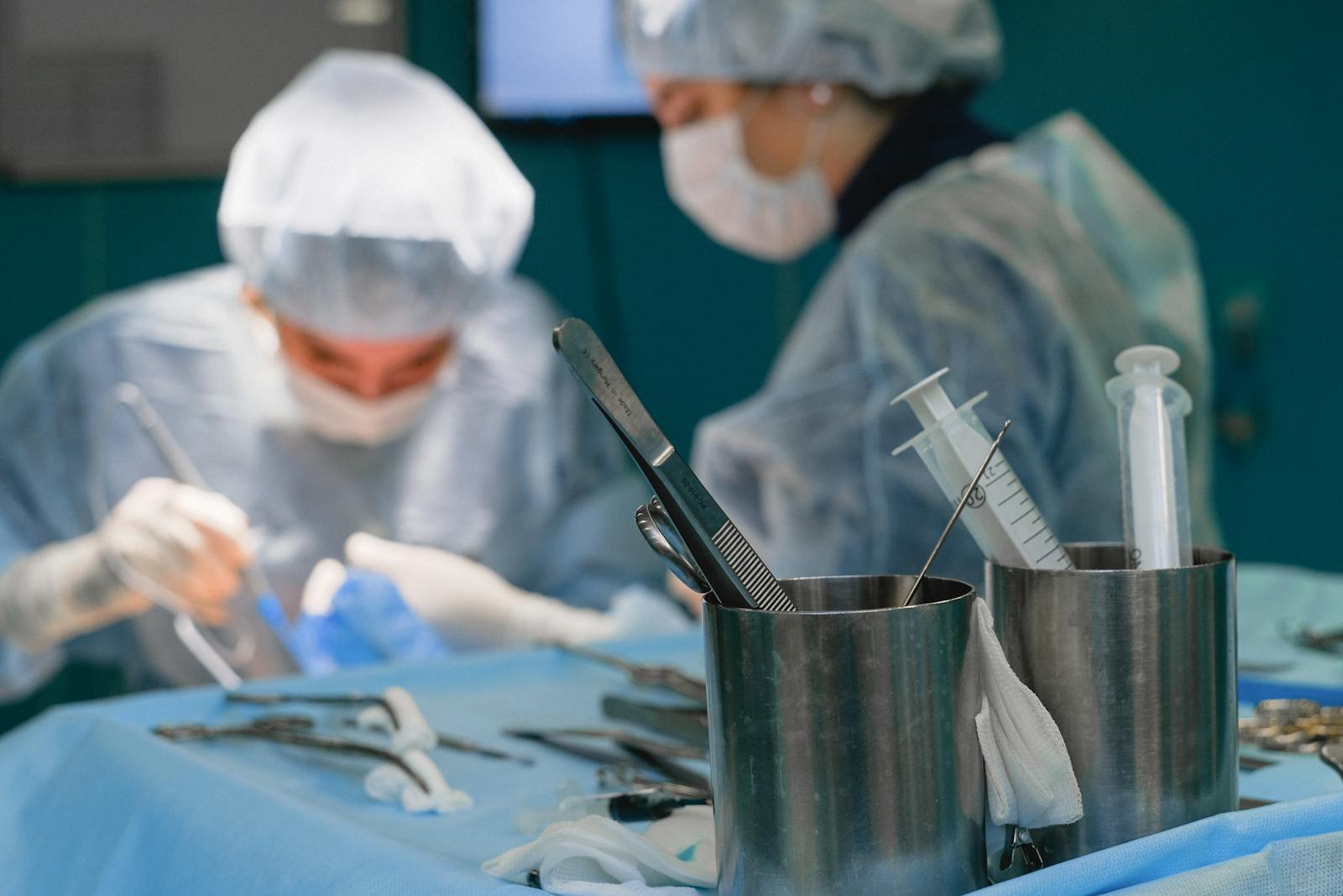 Clinical precision and sterile technique used to represent infection-control verification